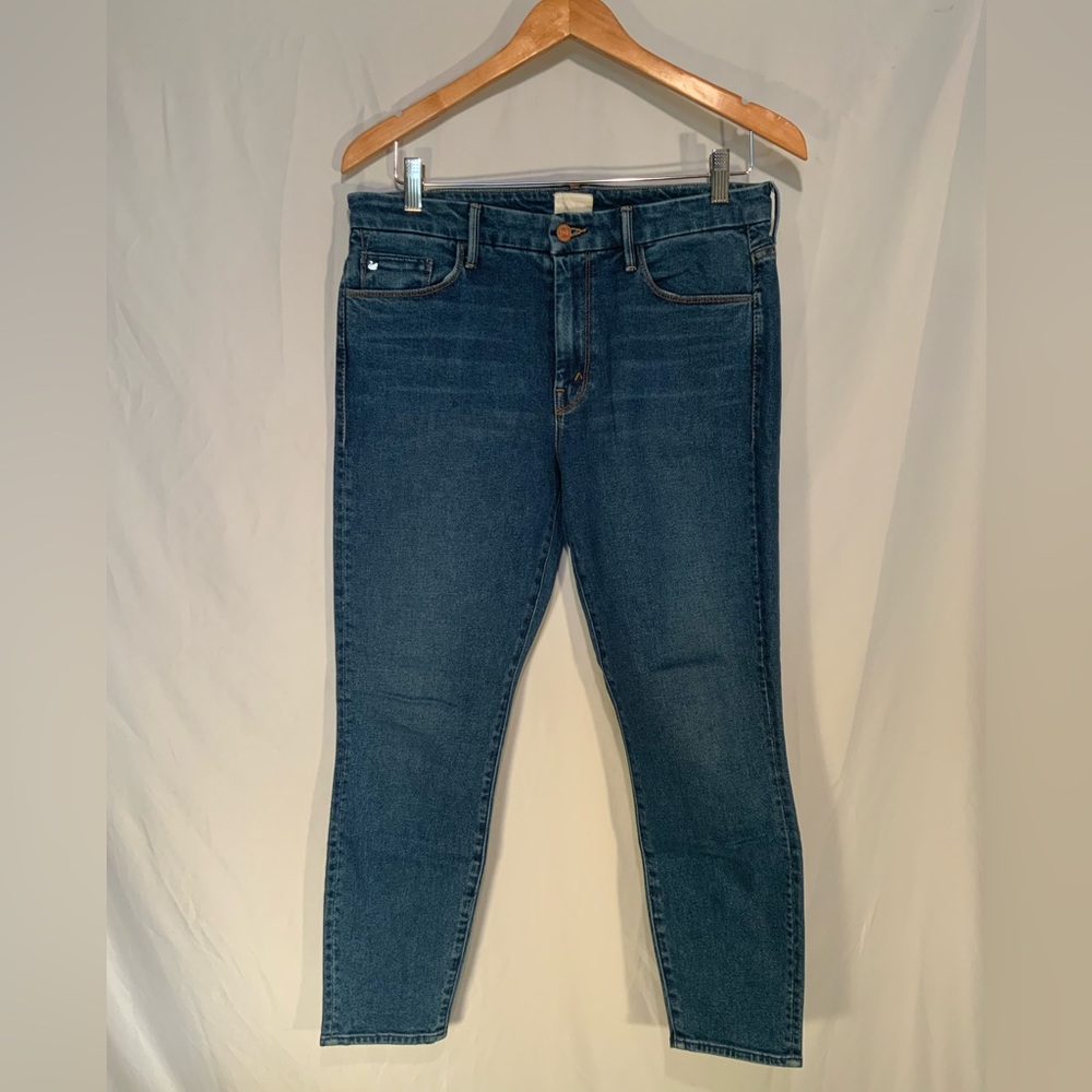 Mother x Candice, high waisted, model wanted jeans